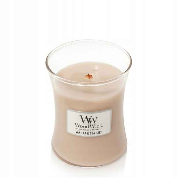 WoodWick svíčka Vanilla & Sea Salt 275 g