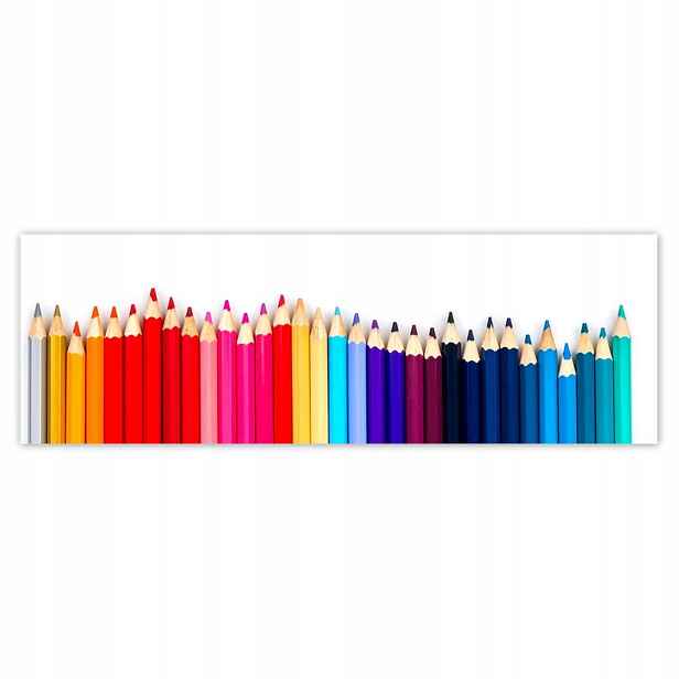 Plakáty 200x66 Barevné pastelky
