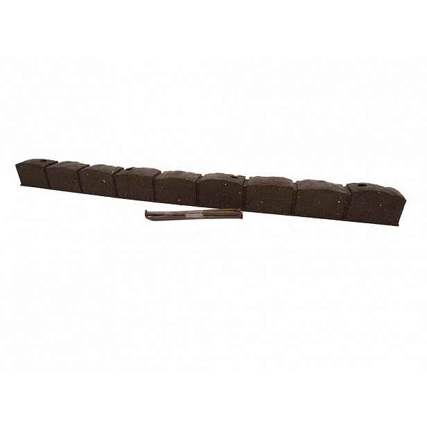 Multy home Zahradní obrubník ROMAN STONE terakota 120 cm, gumový (včetně hřebů) MHEU5000118, 1 ks 4016.99