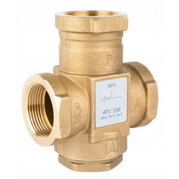 Teplotní ventil Atv 556 Afriso DN32, Rp1 1/4" kvs 9, 60°C