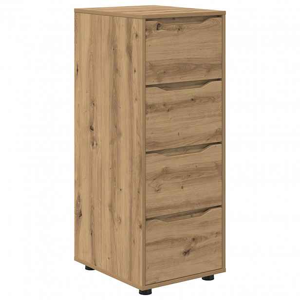 vidaXL Úložná skříňka 40 x 48 x 105 cm Kompozitní dřevo Artisanový dub