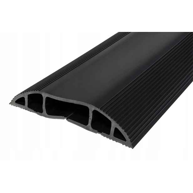 Dataflex Kabelová lišta Pvc, na podlahu, 83 x 15 mm, délka 3m, černá