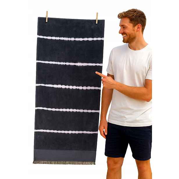 Plážová Osuška Fouta Pareo Velká Portugalská Bavlněná 90X170