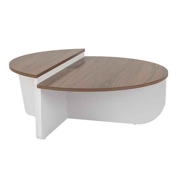 Konferenční stolek Orion Walnut White