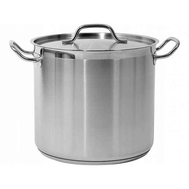 Hrnec S Poklicí Z Nerezové Oceli 28X25 CM, 15.4 L. YG-00004 Yato