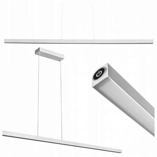 Led Lineární Lampa Merida Závěsná 15W S Proměnnou Barvou Světla Cct 120 CM Bílá