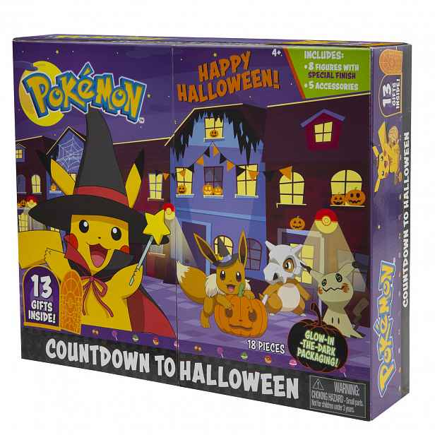 Pokémon Adventní kalendář 13 dní do Halloweenu