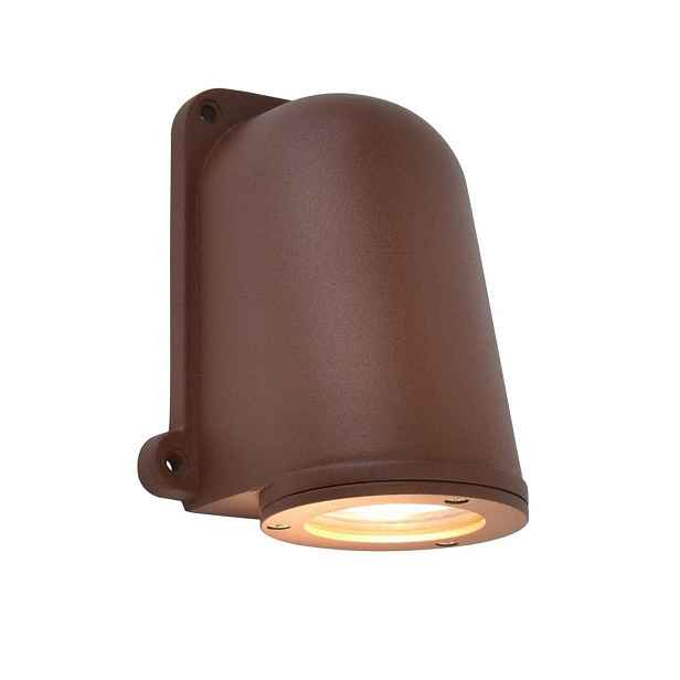 Venkovní nástěnná lampa Ancor bronz corten Lutec