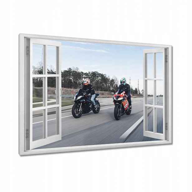 Obrazy 90x60 Závodní motorka Motocykl