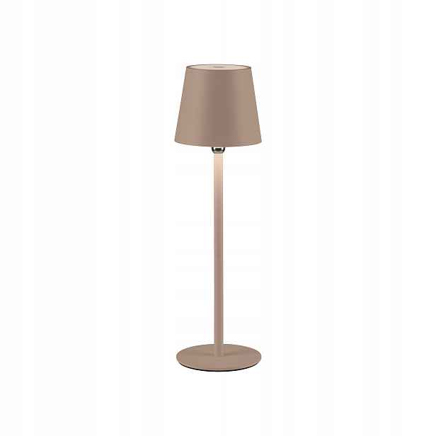 Stolní Led lampa Just Light IP54, bezdrátová, písková, 2.5 W, stmívatelná