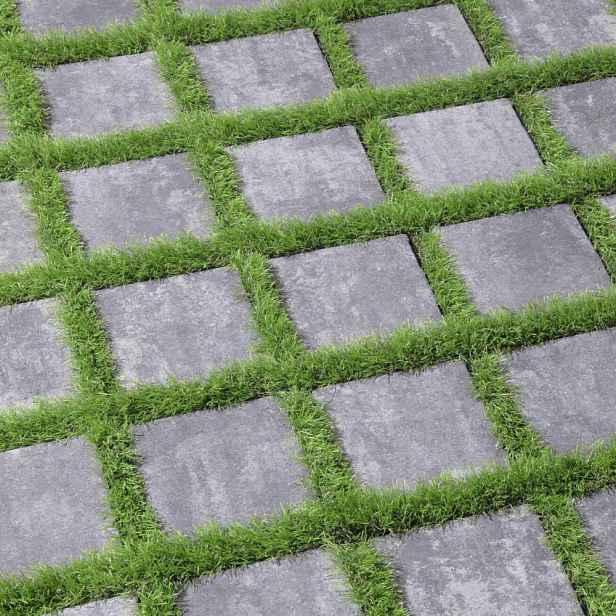 Dlažba betonová BEST AKVAGRAS standard brilant 170×170×80 mm