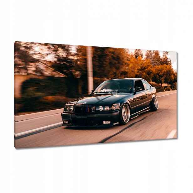 Obrazy 120x70 Černé Bmw Auta