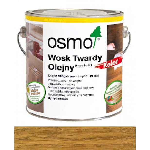 Osmo 3071 Tvrdý vosk olejový 0,125 l Med