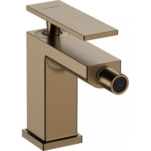 Bidetová baterie Hansgrohe Tecturis E s výpustí kartáčovaný bronz 73200140