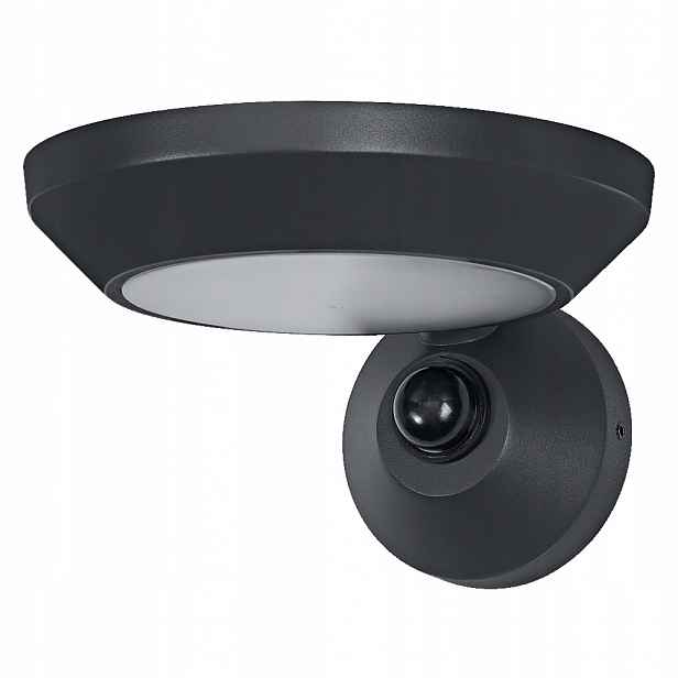 Zahradní nástěnné svítidlo Led Fasádní lampa Snímač pohybu 12.5W 930lm 3000K IP65