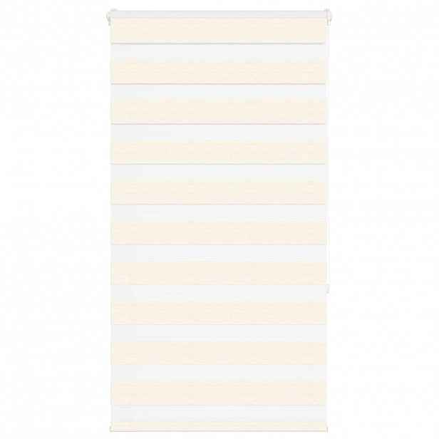 vidaXL Zebra roleta mramorově béžová šířka látky 80,9 cm polyester
