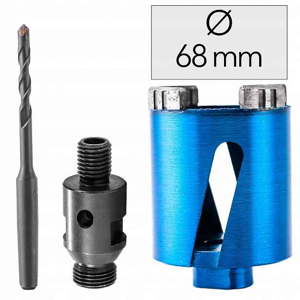68 mm Vrták pro vrtačky, sada elektrikářů