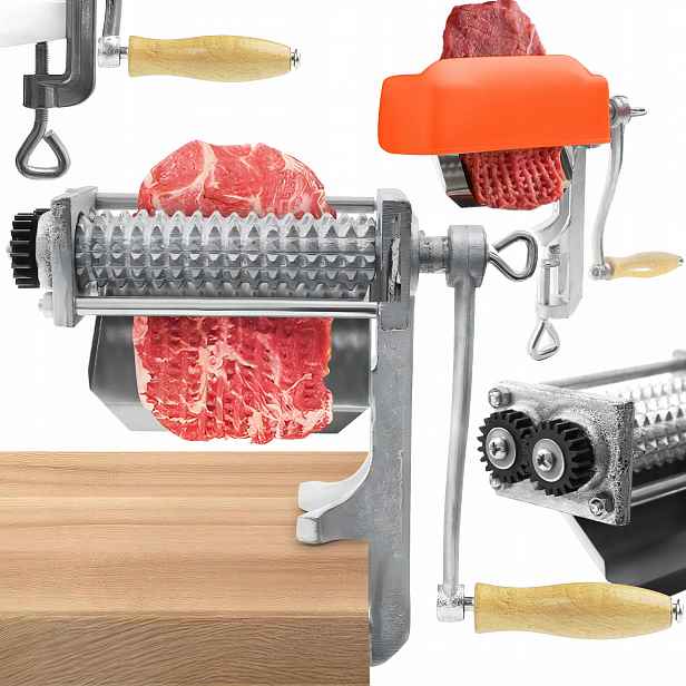 Ruční litinový kotletovací stroj na rozbíjení masa a kotlet