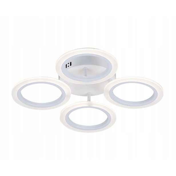 Stropní Svítidlo Stropní Svítidlo Moderní Led 4x Ring 48W Dálkový Ovladač 3000-6500K DL1103