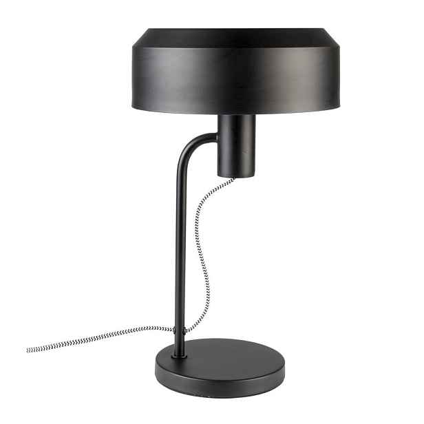 Černá stolní lampa Landon - White Label