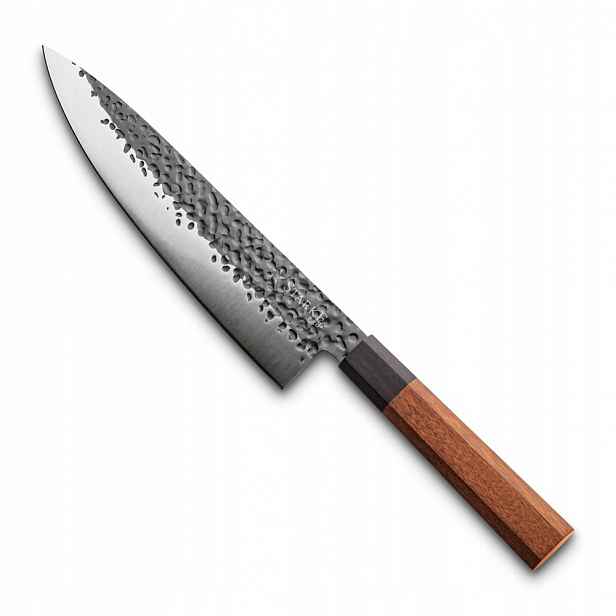 Nůž vyrobený ručně z oceli 20 cm jako dárek