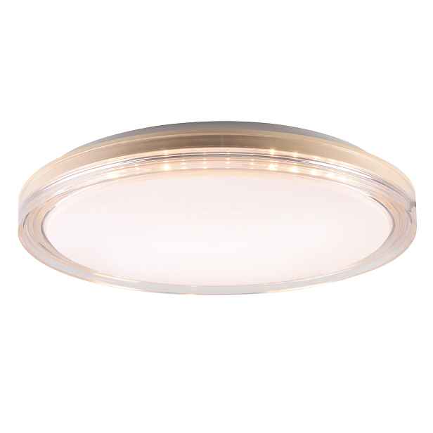 Stropní Svítidlo Stropní Svítidlo 72W Cct IP44 Dálkový Ovladač Stmívatelná Cassandra Goldlux