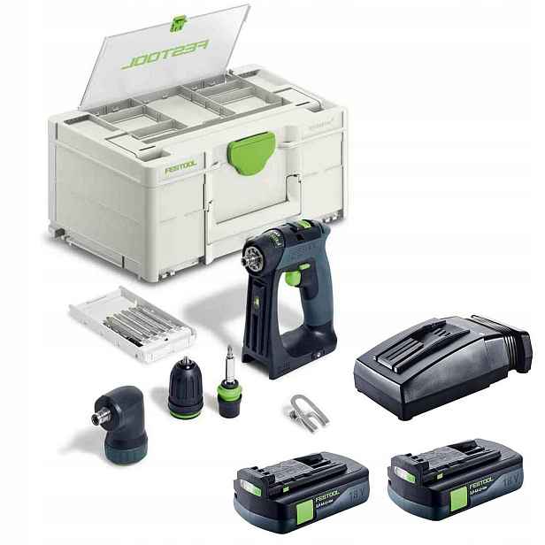 Aku Vrtačka Cxs 18C 3,0-Set 576884 Festool