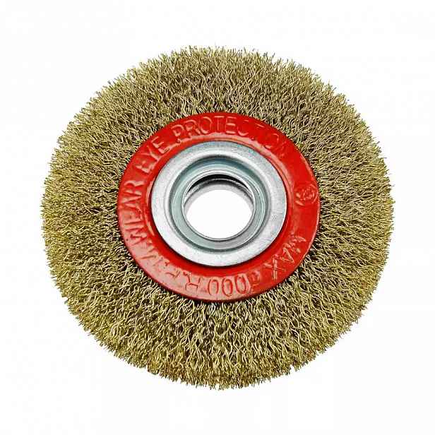 Drátěný kartáč, točený drát 125 mm, otvor 20 mm, Condor