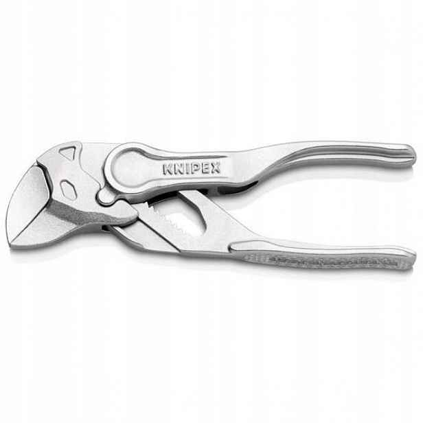 Knipex klešťový klíč Xs 100mm, chromovaný, úchop do šíře 21mm, 8604100