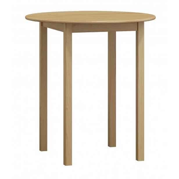 Stůl DASHEN 3, průměr 80 cm, masiv borovice