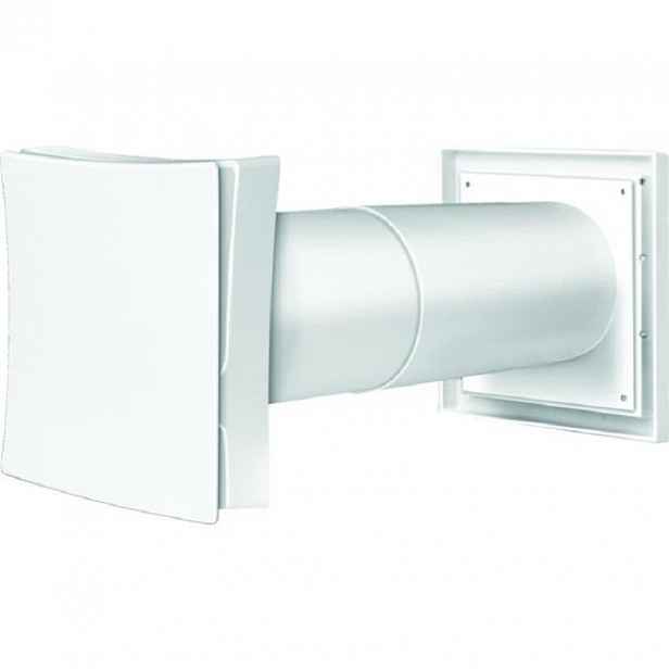 Ventilátor s vnitřní regulační mřížkou a čtvercovou mřížkou Ps 101WH