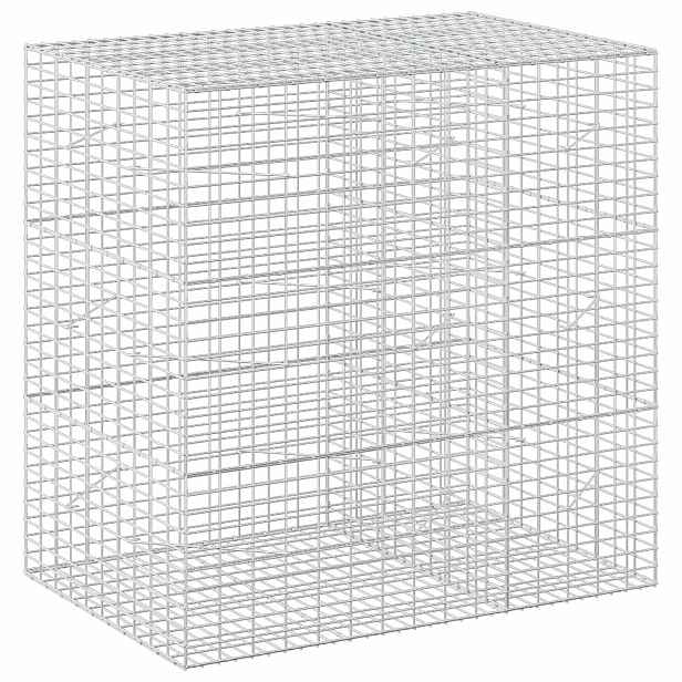 vidaXL Gabion s drátem 3,5 mm a síťkou 5x10 cm 150x100x150 cm