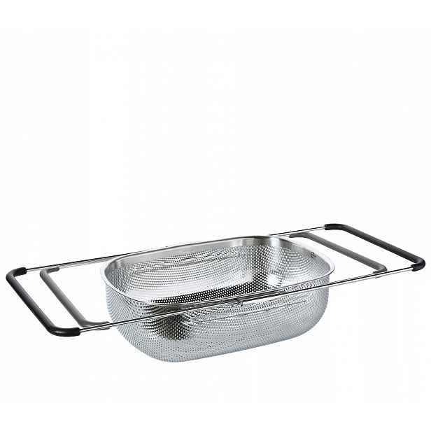 Cedník Kuchenprofi cedník síto DeLuxe sítko 34-58 × 24,5 × 11,5 cm síto