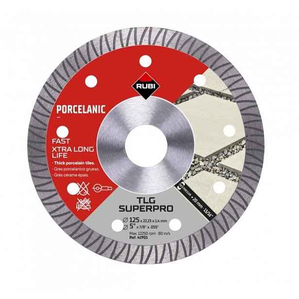 Diamantový Kotouč Na Dlažbu 125MM 41901 Turbo Rubi