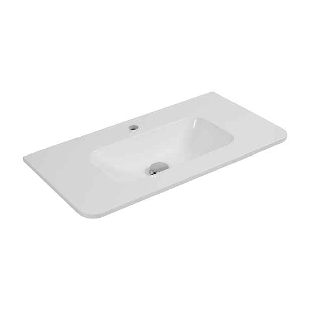 Elvisia Umyvadlo LINEA | bílý lesk 60 cm