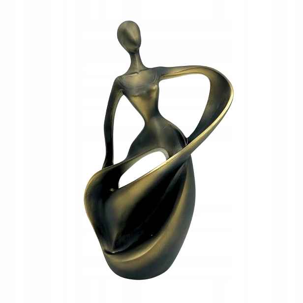 Abstraktní figurka tanečnice Elegantní moderní dekorace interiéru