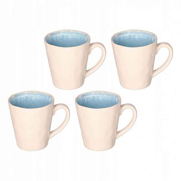 Rose&tulipani Concerto Fuse Azzurro Sada 4 hrnků 360 ml