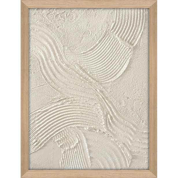 Ručně malovaný obraz 32,5x42,5 cm Sand shadows – Malerifabrikken