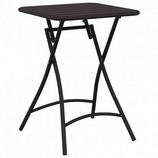 vidaXL Bistro stolek Antracit 55 x 55 x 72,5 cm Práškově lakovaná ocel