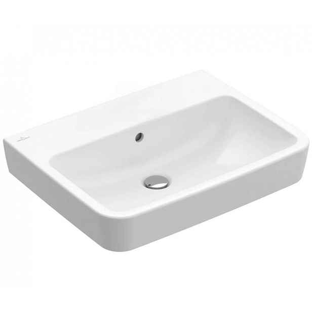 Villeroy & Boch O.novo - Umyvadlo na desku, 65x46 cm, s přepadem, bez otvoru pro baterii, CeramicPlus, alpská bílá 4A41KJR1