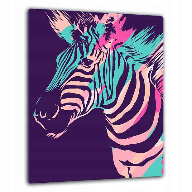 7v1 Skleněná Ochranná Deska Na Indukci 40x52 Zebra
