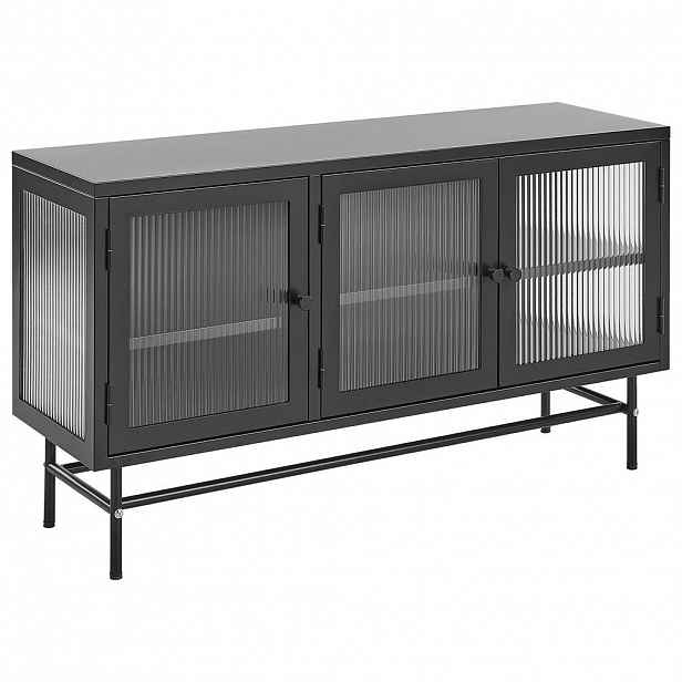 Beliani SIDEBOARD Černý Devon
