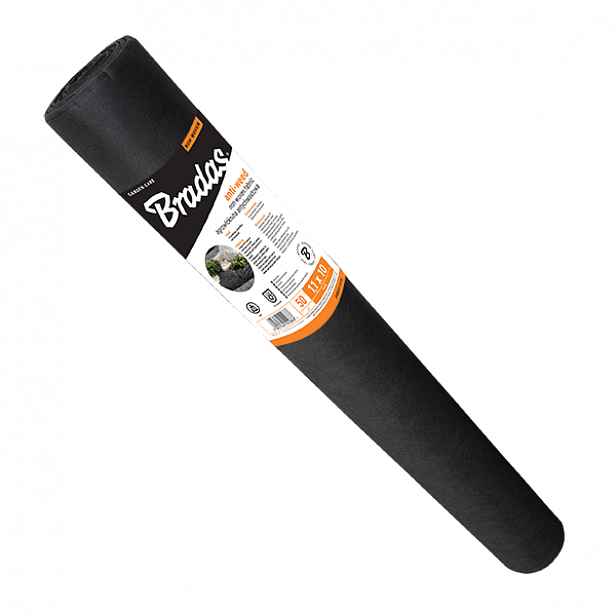 Bradas netkaná mulčovací textilie 50 g/m², 1,6 x 50 m 5603.12.00