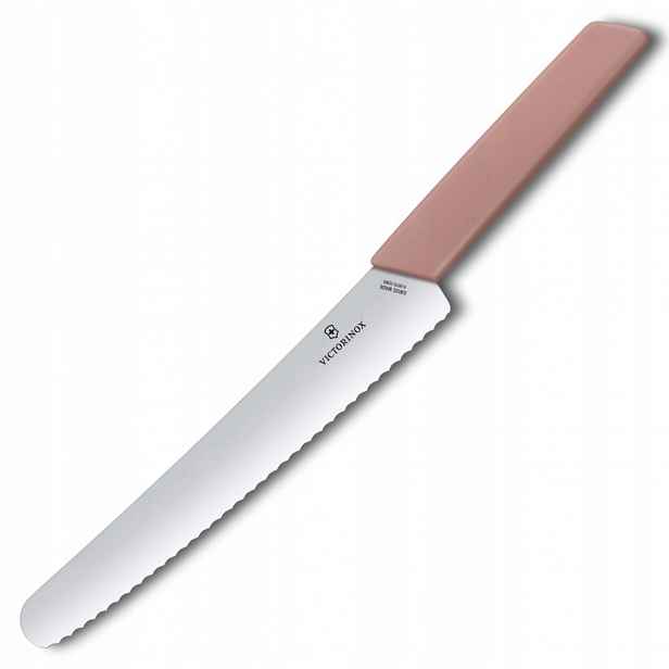 Elegantní Nůž na chléb a koláče Victorinox Swiss Modern 22 cm Ořechový