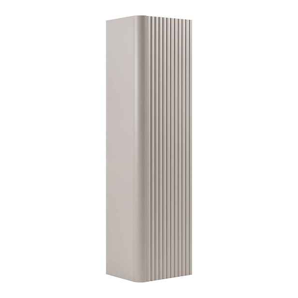 Elvisia Vysoká skříňka do koupelny LINEA Cashmere | 136 cm