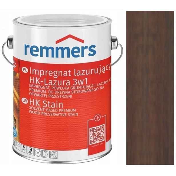 Remmers Hk-lasur Lazura 2,5 L, Impregnační Nátěr Na Dřevo Palisandr 2256