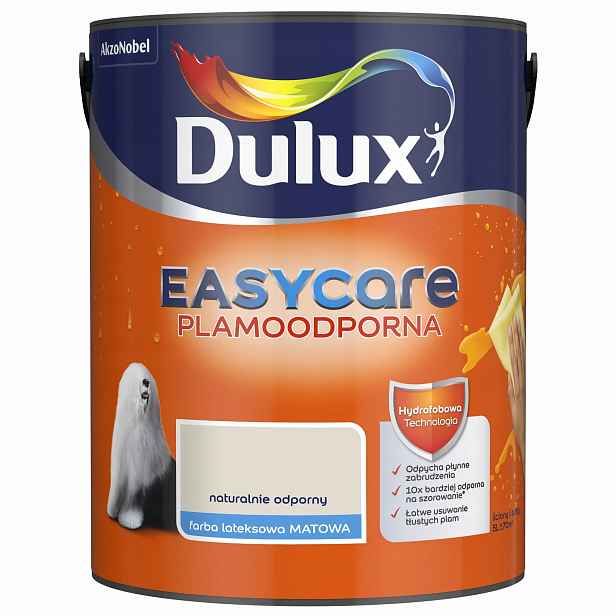 Dulux Easycare Barva Odolná Vůči Skvrnám, přirozeně odolná 5L