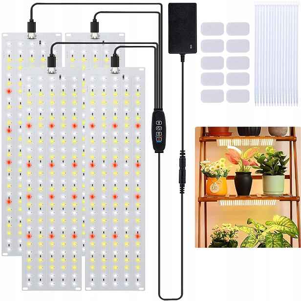 Lampa pro pěstování rostlin Led páska Grow 30 cm 540 diod 40 W IP44