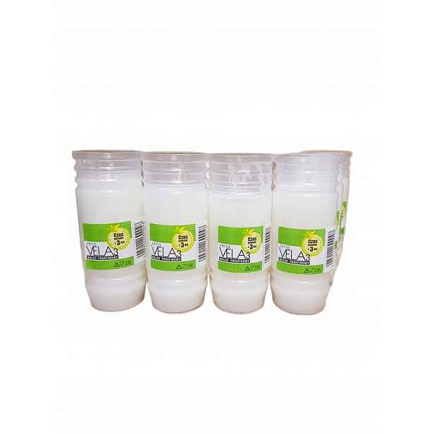Set Parafínový vklad Vela3 doba hoření do 3 dnů 14 cm 30 kusů