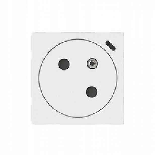 Zásuvka 2P+Z 45st 2M antibakteriální Legrand 077148L